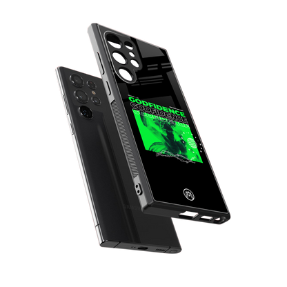 godfidence back phone cover | glass case for samsung galaxy s24 ultra