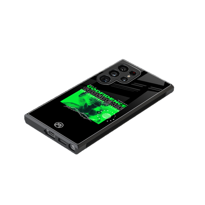 godfidence back phone cover | glass case for samsung galaxy s24 ultra