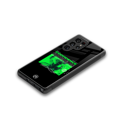 godfidence back phone cover | glass case for samsung galaxy s25 ultra