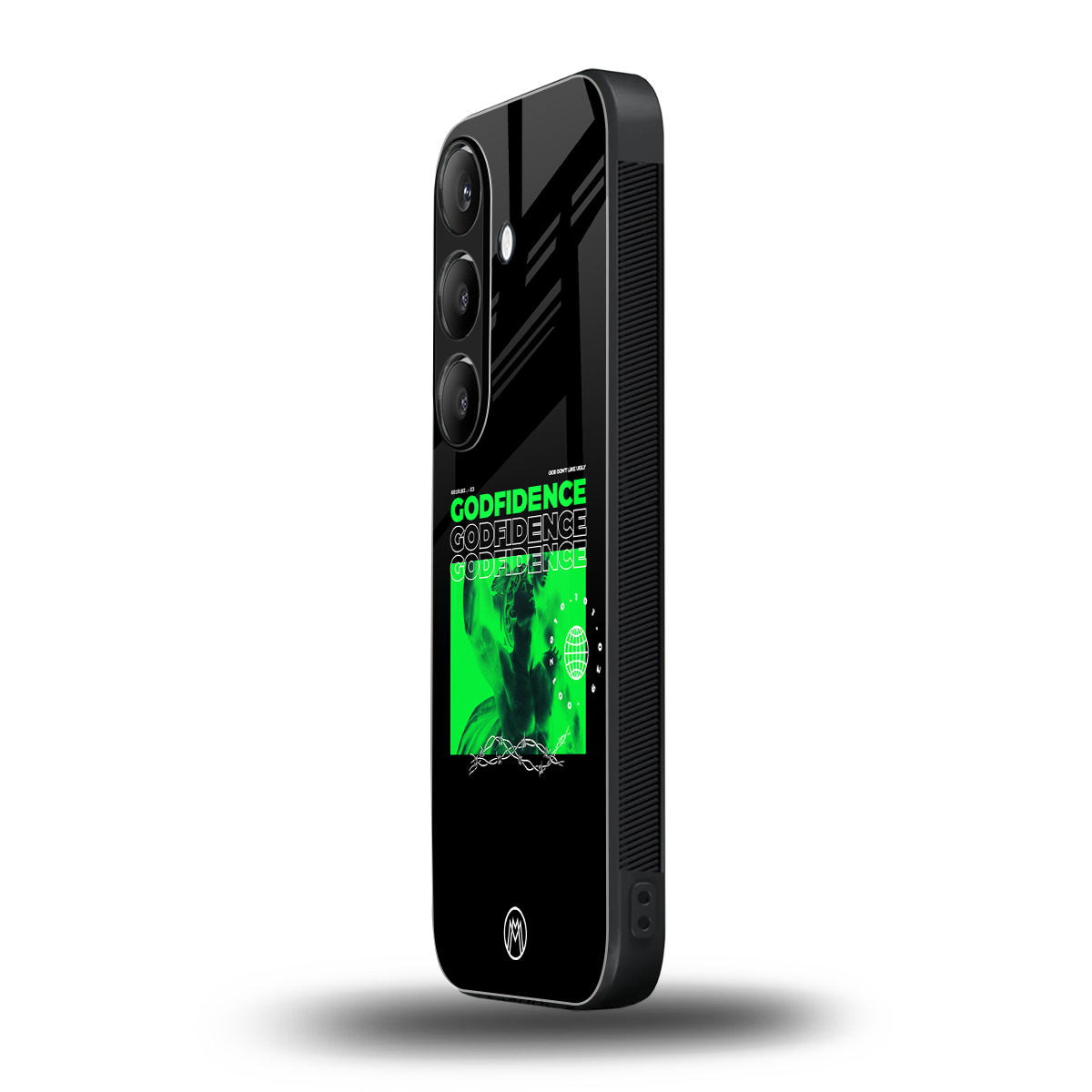 godfidence back phone cover | glass case for samsung galaxy s24 fe