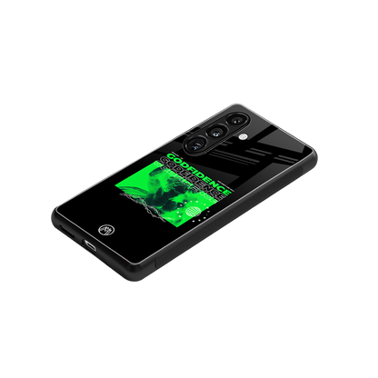 godfidence back phone cover | glass case for samsung galaxy s24 plus