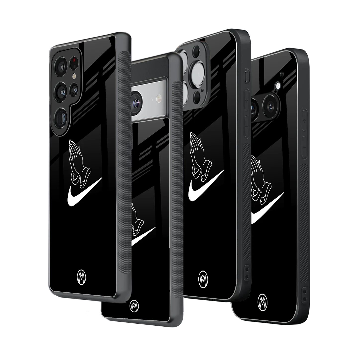 Stylish Glass Back Case for All Smartphones iPhone, Samsung, OnePlus, Pixel, Redmi, Oppo, Vivo, Motorola