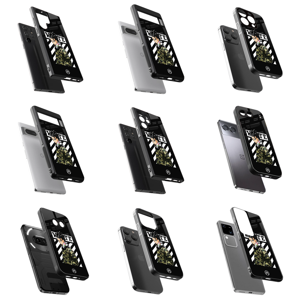 Durable Glass Back Mobile Case for iPhone, Samsung, OnePlus, Google Pixel, Redmi, Vivo, Oppo