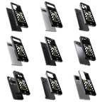 Durable Glass Back Mobile Case for iPhone, Samsung, OnePlus, Google Pixel, Redmi, Vivo, Oppo