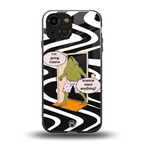 going insane back phone cover | glass case for iphone 13 mini