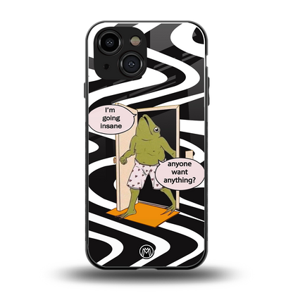 going insane back phone cover | glass case for iphone 13 mini