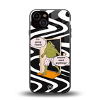 going insane back phone cover | glass case for iphone 13