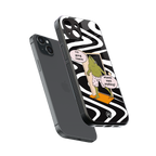going insane back phone cover | glass case for iphone 15 plus