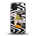 going insane back phone cover | glass case for iphone 15