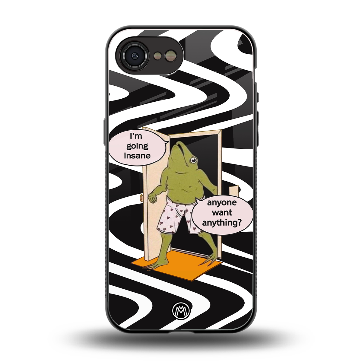 going insane back phone cover | glass case for iphone 16e