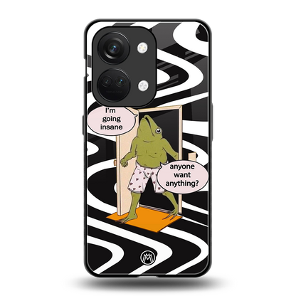 going insane back phone cover | glass case for oneplus nord 3