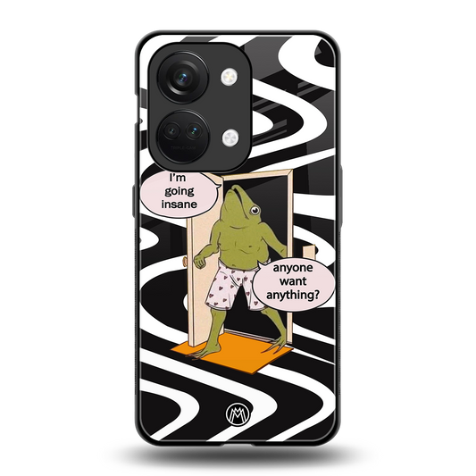 going insane back phone cover | glass case for oneplus nord 3