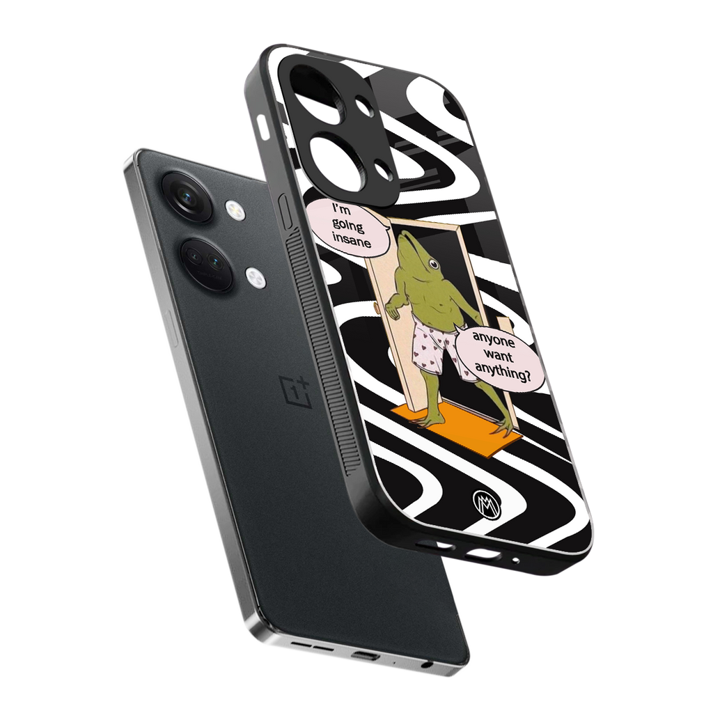going insane back phone cover | glass case for oneplus nord 3