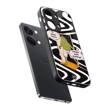 going insane back phone cover | glass case for oneplus nord 3