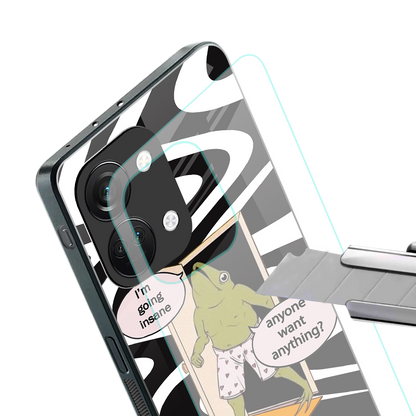 going insane back phone cover | glass case for oneplus nord 3