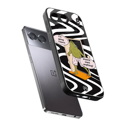 going insane back phone cover | glass case for oneplus nord 4