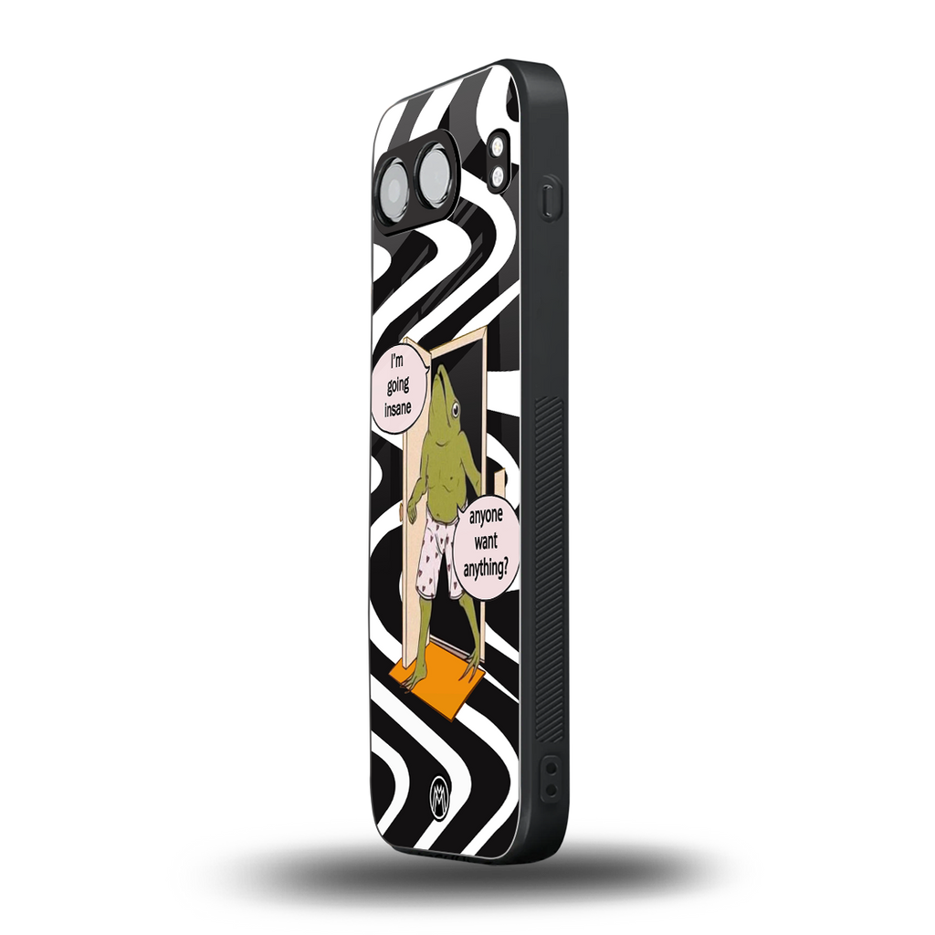 going insane back phone cover | glass case for oneplus nord 4