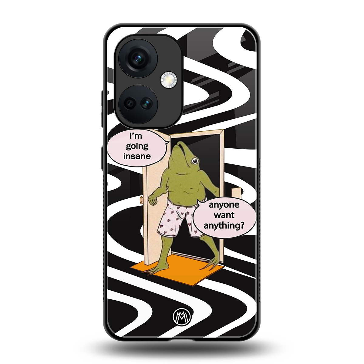 going insane back phone cover | glass case for oneplus nord ce 3