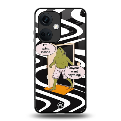 going insane back phone cover | glass case for oneplus nord ce 3