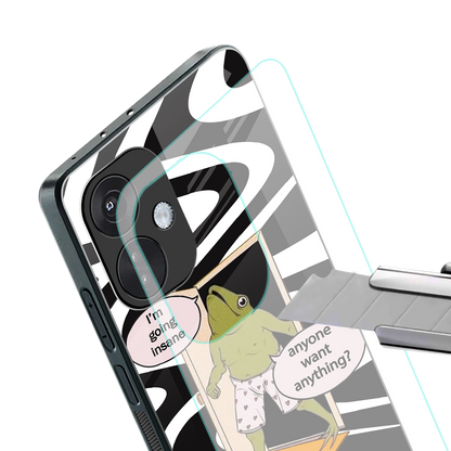 going insane back phone cover | glass case for oneplus nord ce 3
