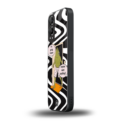 going insane back phone cover | glass case for oneplus nord ce 4 lite