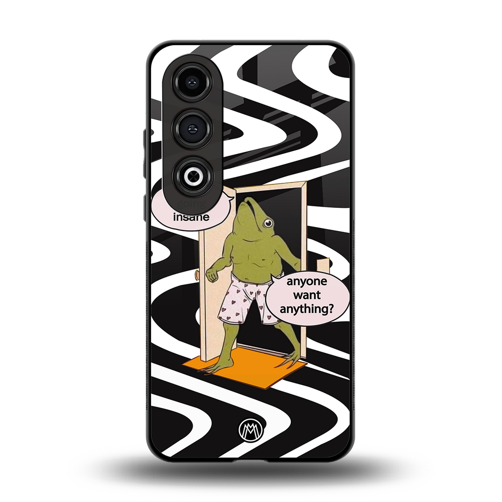 going insane back phone cover | glass case for oneplus nord ce 4