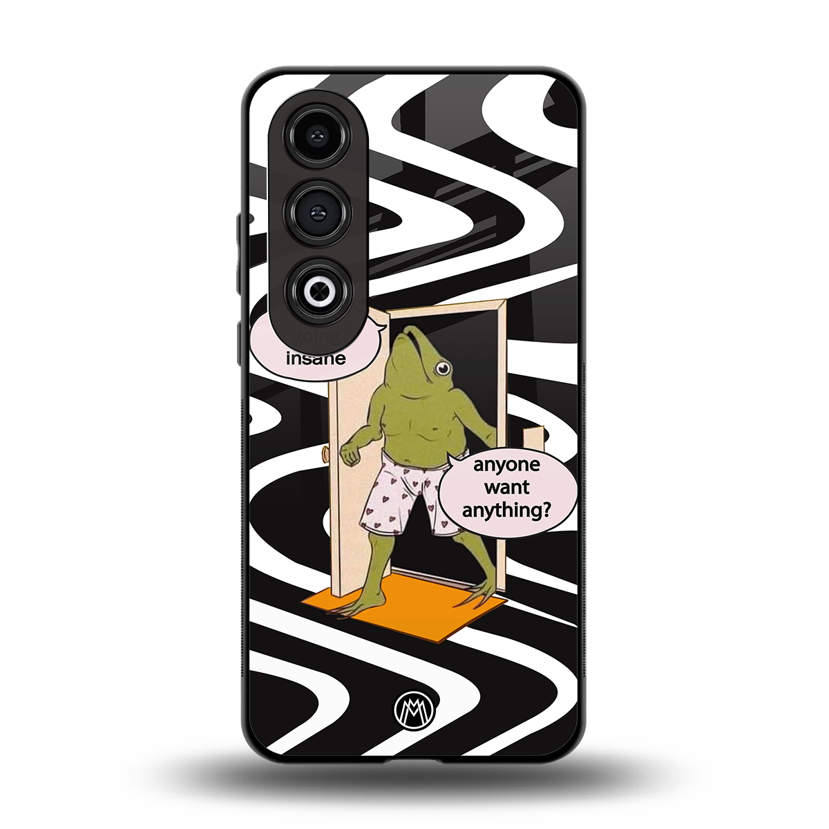 going insane back phone cover | glass case for oneplus nord ce 4