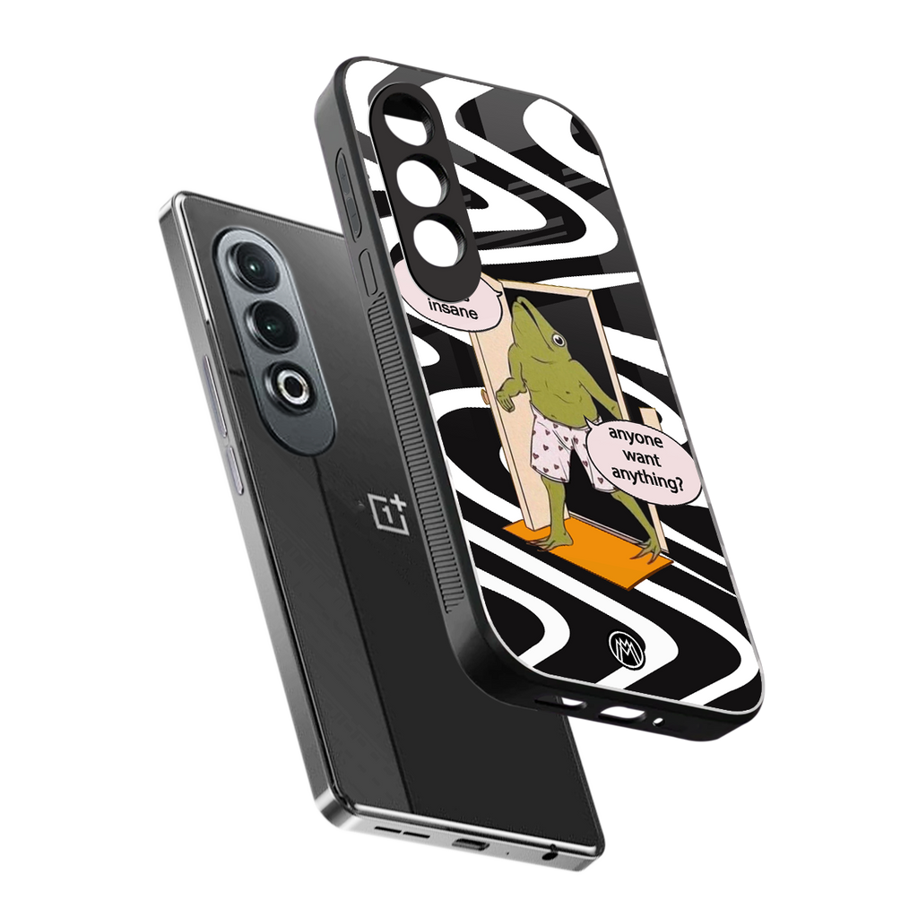 going insane back phone cover | glass case for oneplus nord ce 4