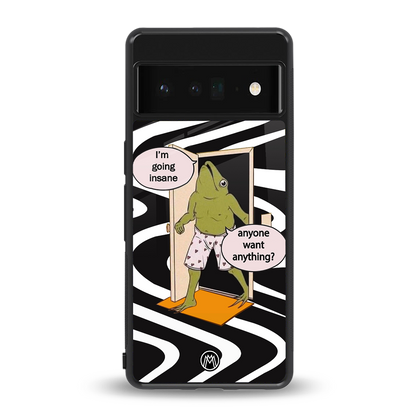 going insane back phone cover | glass case for google pixel 6 pro
