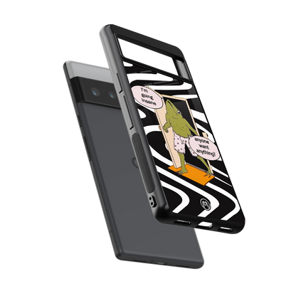 going insane back phone cover | glass case for google pixel 6 pro