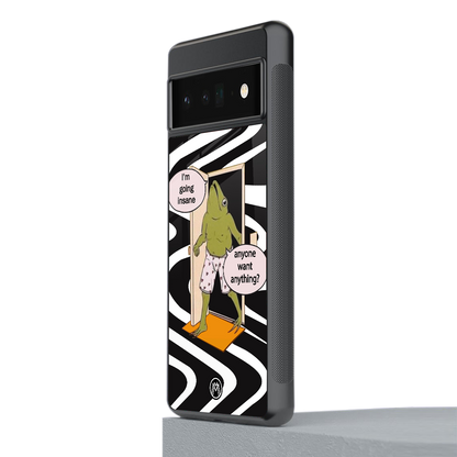 going insane back phone cover | glass case for google pixel 6 pro