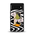 going insane back phone cover | glass case for google pixel 6