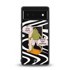 going insane back phone cover | glass case for Google Pixel 6A