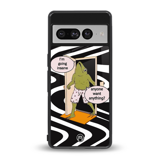 going insane back phone cover | glass case for google pixel 7 pro