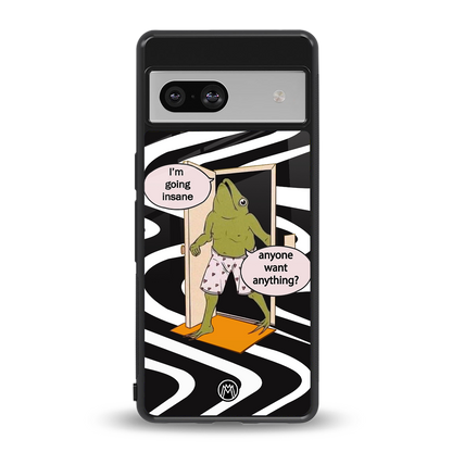 going insane back phone cover | glass case for Google Pixel 7