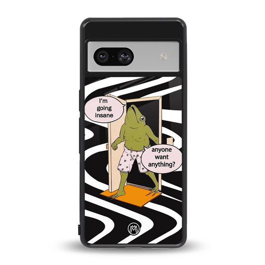 going insane back phone cover | glass case for Google Pixel 7A