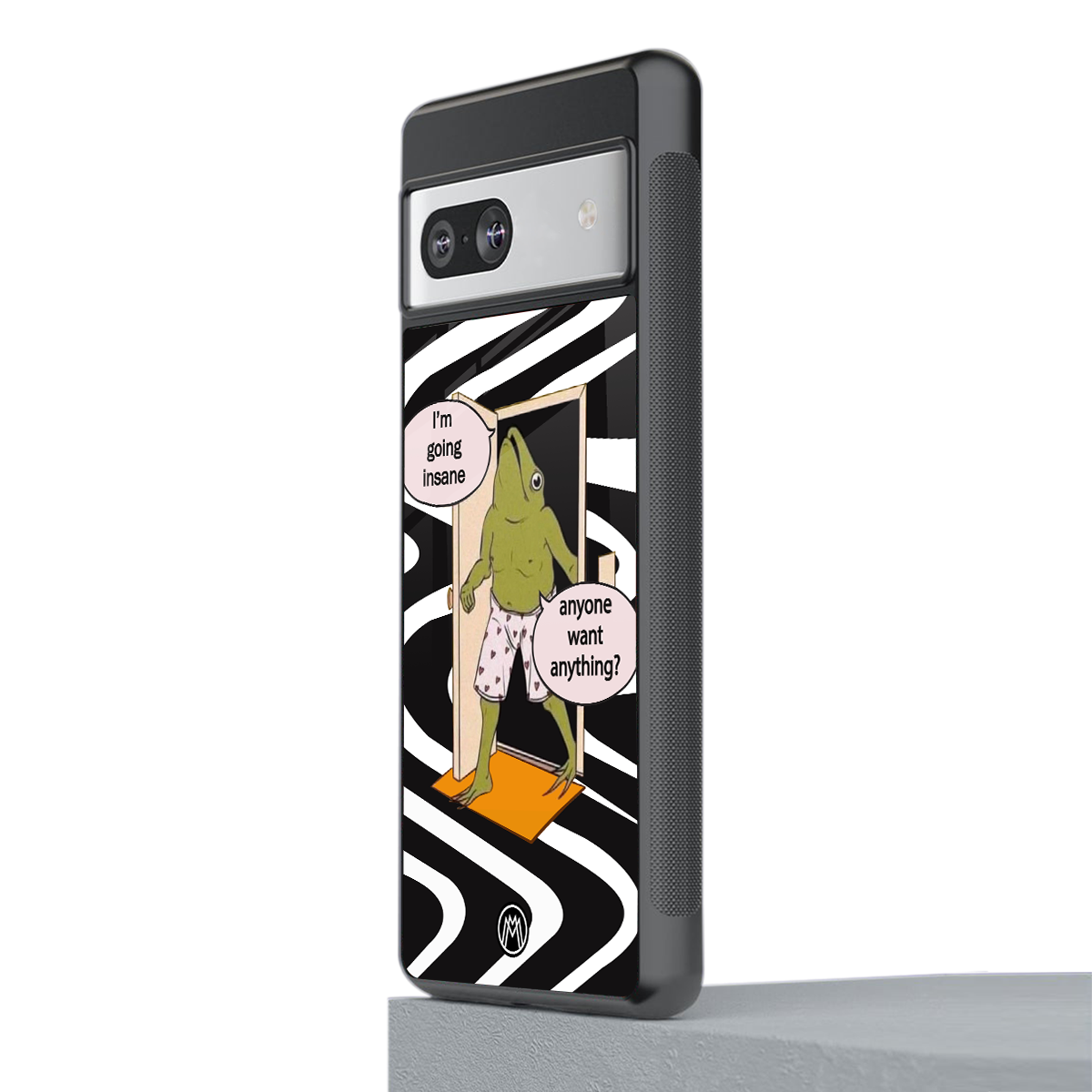 going insane back phone cover | glass case for Google Pixel 7