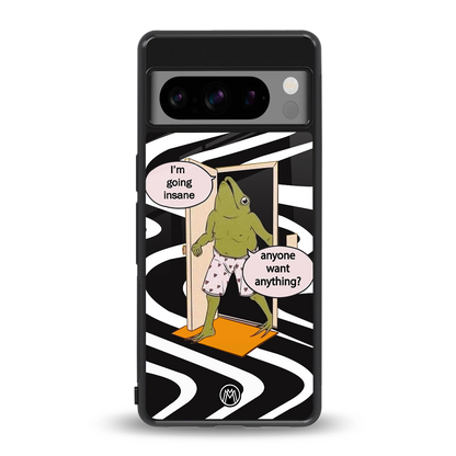 going insane back phone cover | glass case for google pixel 8 pro