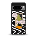 going insane back phone cover | glass case for google pixel 8 pro