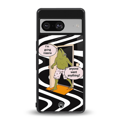 going insane back phone cover | glass case for Google Pixel 8