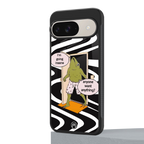 going insane back phone cover | glass case for google pixel 9