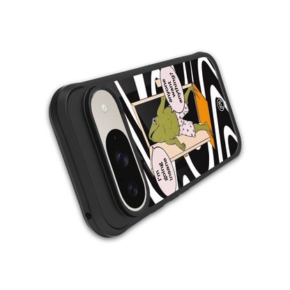 going insane back phone cover | glass case for google pixel 9