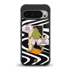 going insane back phone cover | glass case for google pixel 9 pro