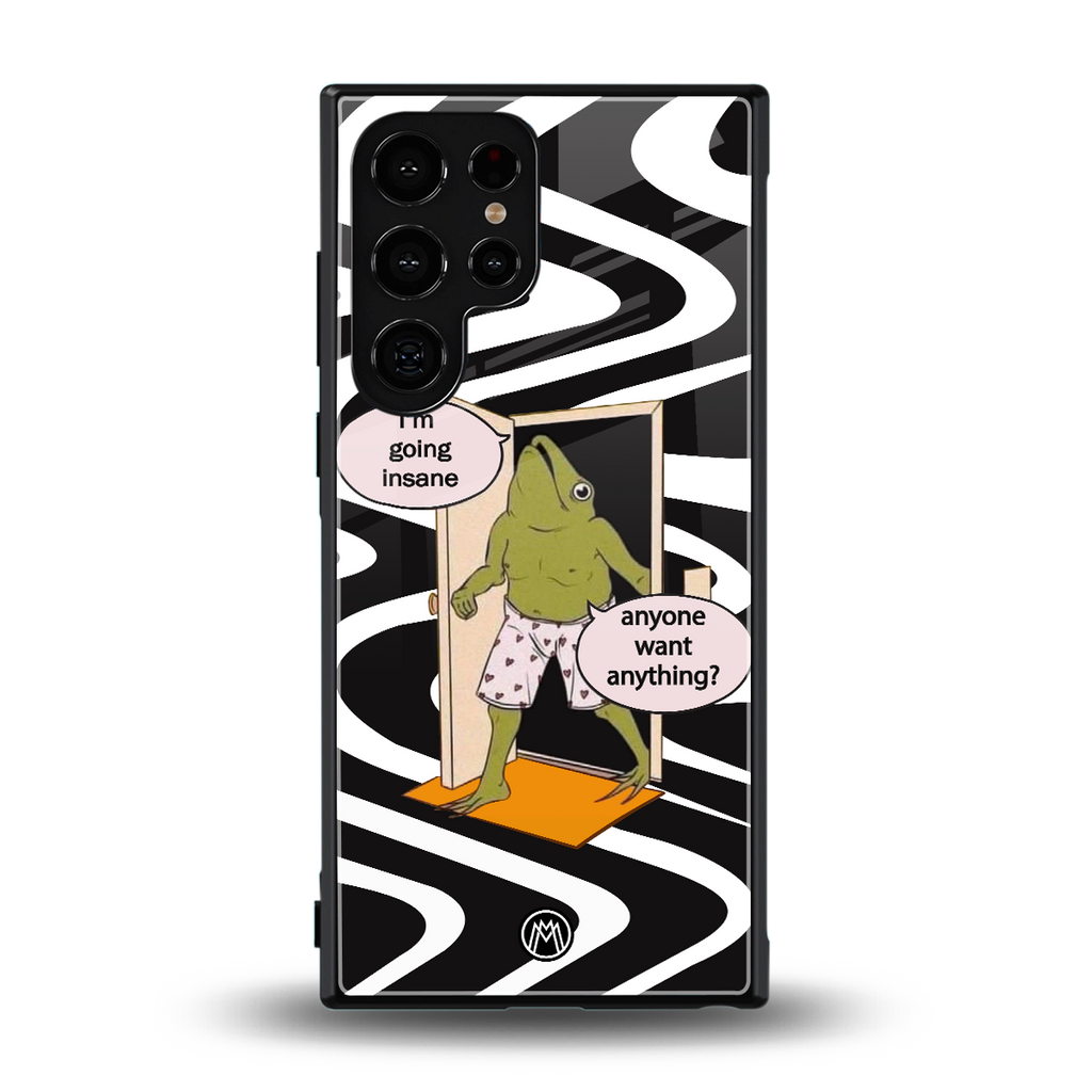 going insane back phone cover | glass case for samsung galaxy s24 ultra
