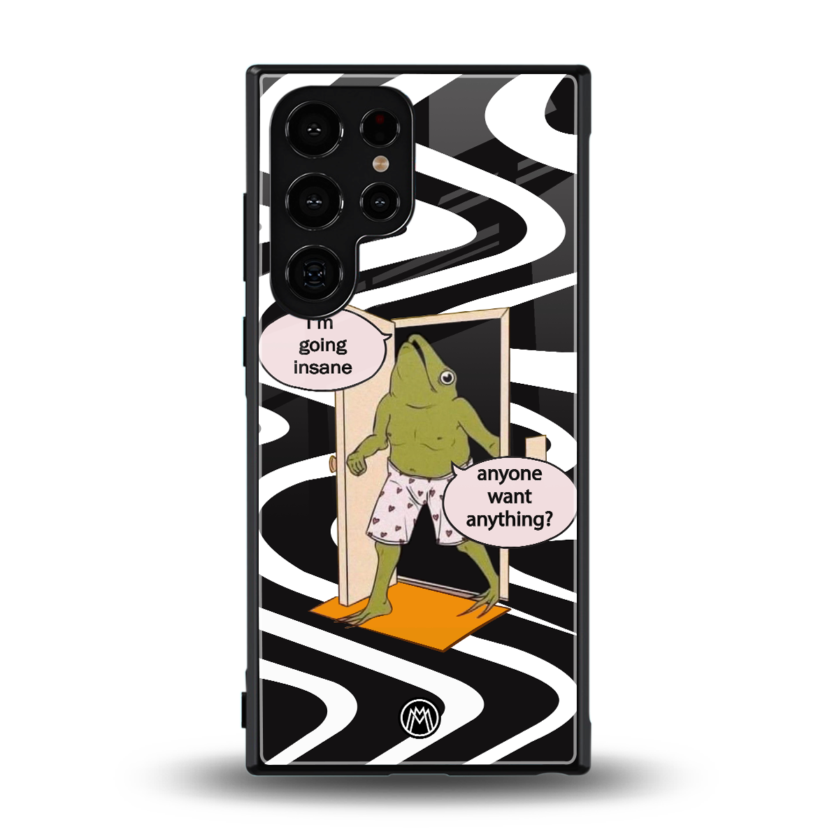 going insane back phone cover | glass case for samsung galaxy s24 ultra