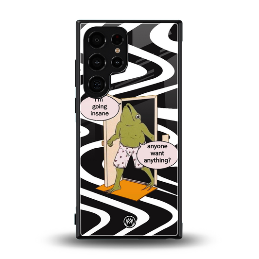 going insane back phone cover | glass case for samsung galaxy s23 ultra