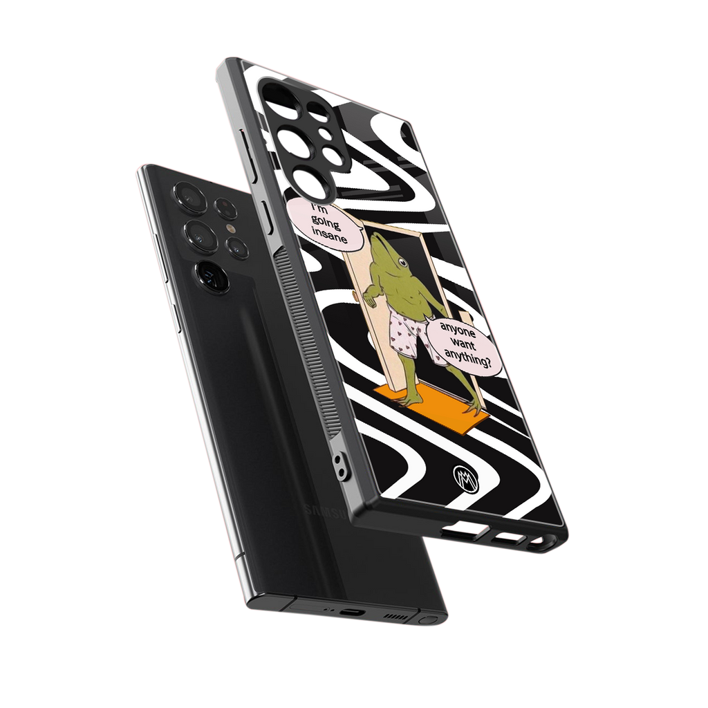 going insane back phone cover | glass case for samsung galaxy s23 ultra