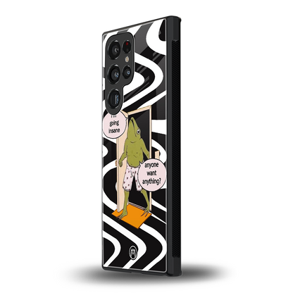going insane back phone cover | glass case for samsung galaxy s24 ultra