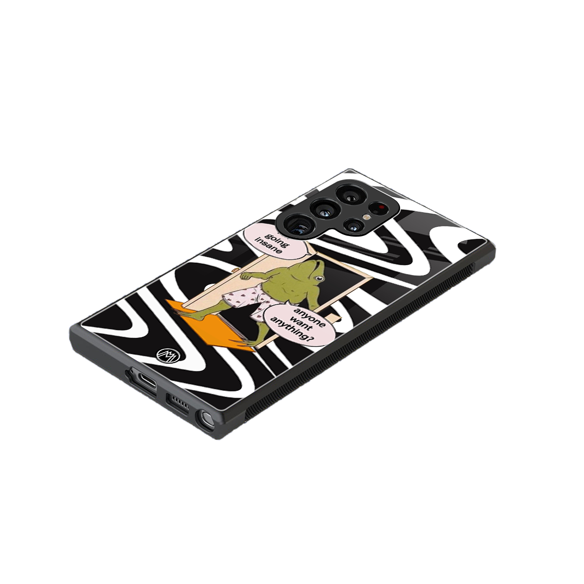 going insane back phone cover | glass case for samsung galaxy s24 ultra