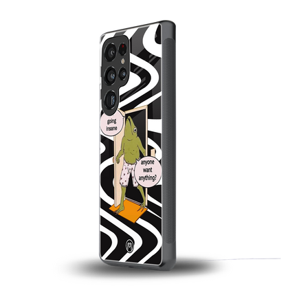 going insane back phone cover | glass case for samsung galaxy s25 ultra